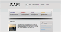 Desktop Screenshot of inupiatgov.com